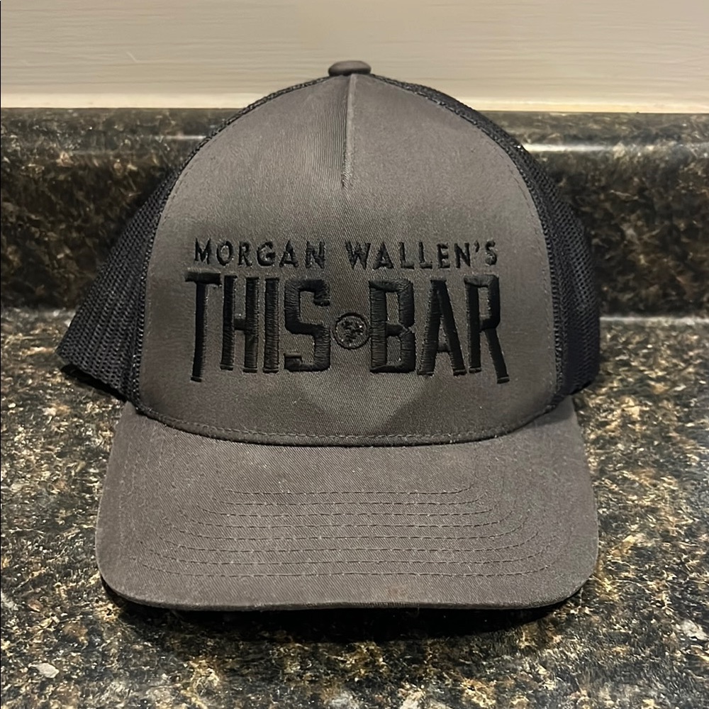 Morgan Wallen's “This Bar” Black Trucker Hat OS